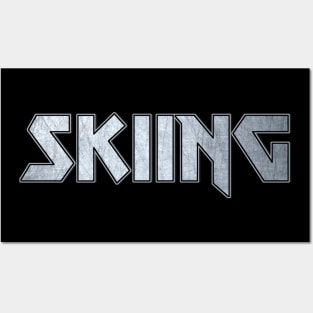 Skiing Posters and Art